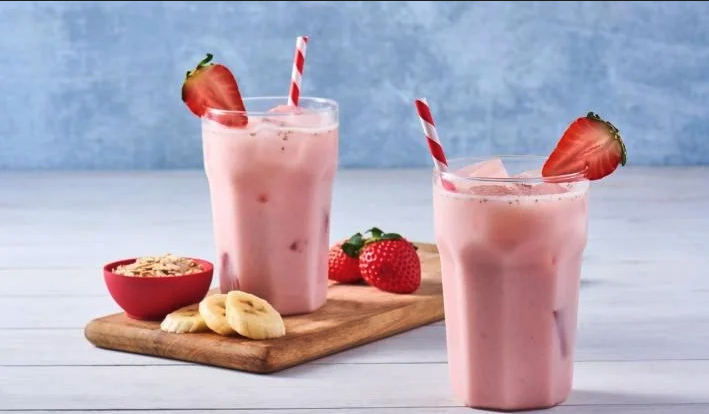 Smoothie de Fresa con Banana